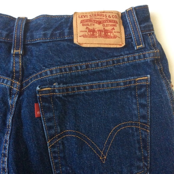 Levi’s 550 Relaxed Fit Jean Shorts Size 8 - Picture 7 of 12